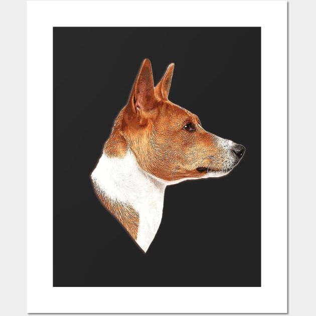 Basenji Wall Art by ElegantCat